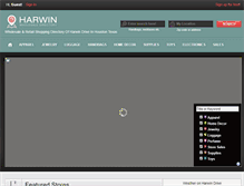 Tablet Screenshot of harwinwholesaledirectory.com